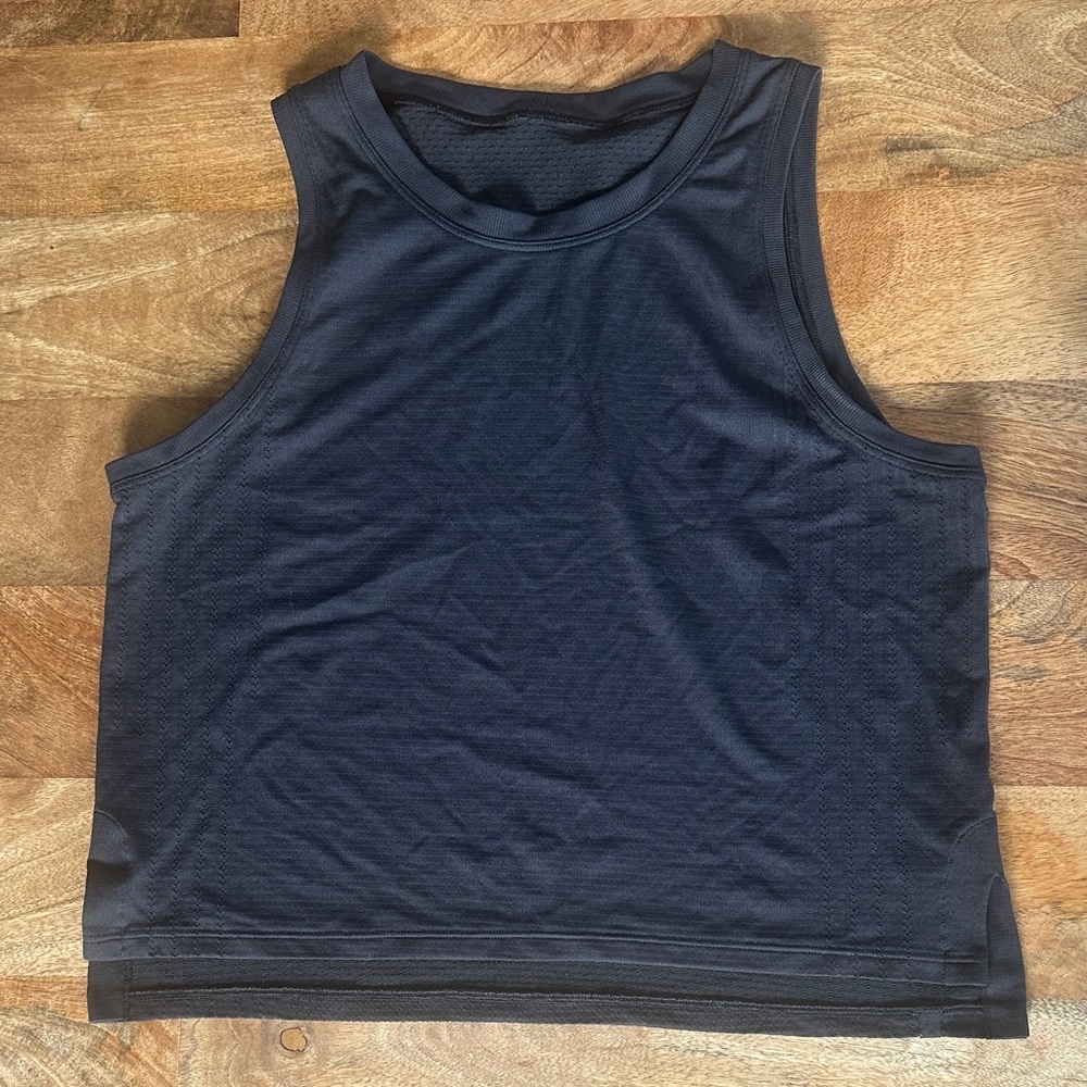 Lululemon Black Sleeveless Athletic Top
